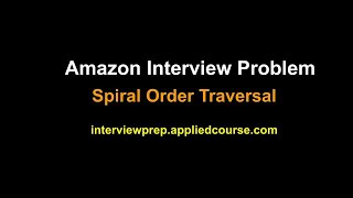 Spiral Order traversal of a binary tree