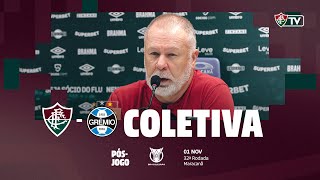 COLETIVA - FLUMINENSE 2 X 2 GRÊMIO - CAMPEONATO BRASILEIRO 2024