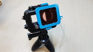 iqsub gopro hero 4 filtre de plongée  diving filter