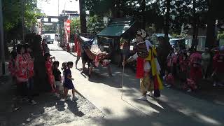 2019年　辰ノ口獅子舞　秋季大祭④