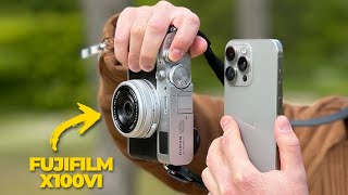 iPhone 15 Pro Max vs Fujifilm X100VI! Smartphone OR Professional Camera?