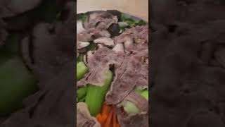 Steamed Beef With Vegetables