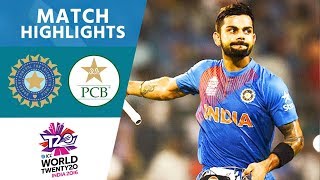Kohli Stars In India Win | India vs Pakistan | ICC Men's #WT20 2016 - Highlights