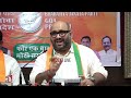 press conference mla sankalp amonkar u0026 giriraj pai vernekar live prudent network 120624