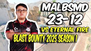 G2 malbsMd (23/12) vs Eternal Fire (Dust2) BLAST Bounty 2025 Season 1 | CS2 POV