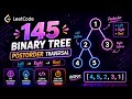 Leetcode problem 145 || Post Order Traversal || Python || detailed explanation 