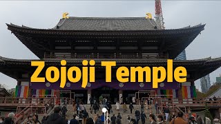 Zojoji Temple|【4K】Japan City Walk