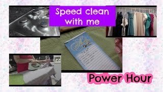 Speed clean with me / Power Hour