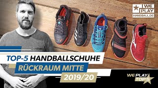 Top-5 Handballschuhe Rückraum Mitte 2019/20