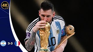 Argentine vs France Finale Coupe du Monde 2022 - Les Meilleurs Moments & Résumé | 4K