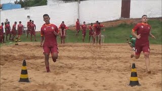 Treinamento Futebol Profissional - Preparação Física - Caixa de Areia