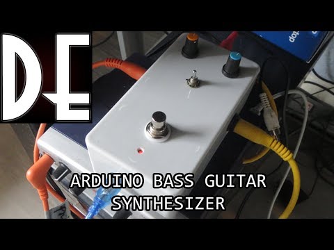 Arduino Bass Guitar Synth - Quick Demonstration Arduino Bass Guitar Synth - Quick Demonstration