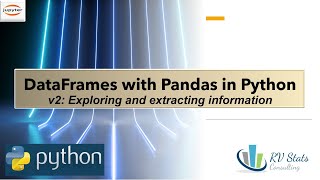 Exploring DataFrames with pandas | 1.7.2 statistical analysis and data science course Python