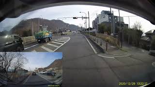 超方向音痴❌　通行区分違反　安曇野市　田沢北　国道19号線　県道57号線