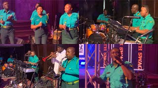 MUSICAL FUSION Ghana Immigration Band Teams Up with Daddy Lumba for a Thrilling Performance