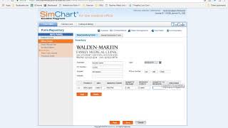 SimChart Inventory Completion