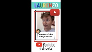 🏳️‍🌈gender confusion with your friends #comedy #shorts #lgbt SUBSCRIBE TO MY CHANNEL👆