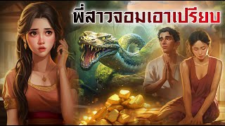 พี่สาวจอมเอาเปรียบ | นิทานก่อนนอน | PA PLEARN