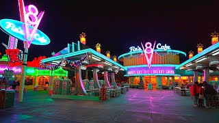 [NEW] 4K Quick Tour Of Cars Land At Disneyland Resort - Christmas Edition