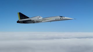 XB-1 Breaks the Sound Barrier Flying Mach 1.122