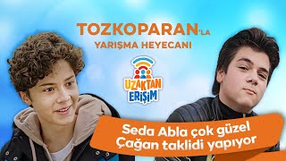 Seda Abla Çok Güzel Çağan Taklidi Yapıyor | Bölüm - 39 #tozkoparan #TRT #uzaktanerisim #yarışma