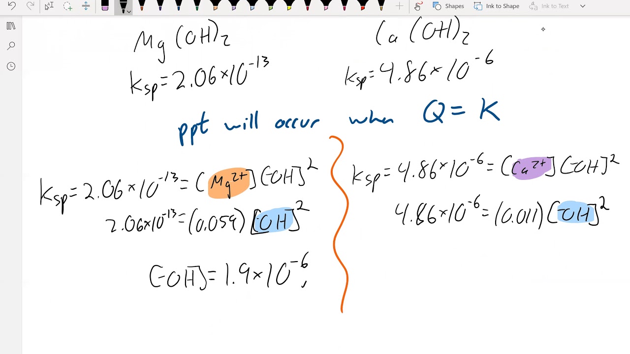 Chem102 Ch15 Pt10 Example Youtube