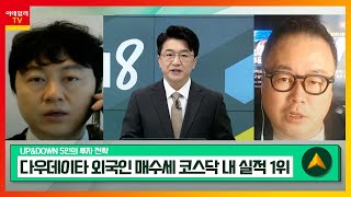 다우데이타… 외국인 매수세… 코스닥 내 실적 1위 / 제이시스메디칼… 글로벌 피부미용 시장 연평균 10% 상승_UP\u0026DOWN 5인의 투자 전략 (20230130)