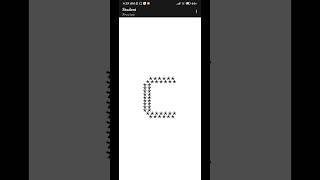 C | How to Print Alphabet's Pattern in javascript