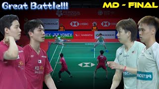 GREAT BATTLE!!! 강민혁/서승재 vs 만웨이총/카이운티 | 결승 | 배드민턴 말레이시아 마스터스 2023