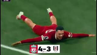 Experience the Thrilling Showdown: Liverpool vs. Fulham 4-3 | EPL 23/24 All Goals