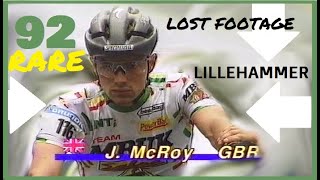 Jason McRoy Lost Footage - 1992 Lillehammer Grundig World Cup Downhill Race