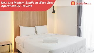 Room Tour New and Modern Studio at West Vista Apartment