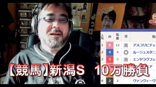 【競馬】新潟2歳ステークス　１０万勝負　よっさん