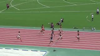 【第91回日本インカレ】 男子200m予選6組 (-0.1m/s)