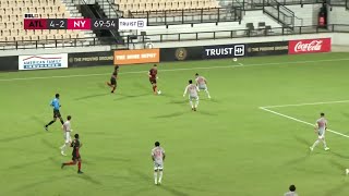 David Mejia with a Goal vs. New York Red Bulls II