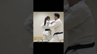 Too painful elbow attack! Okinawa Gojyu-ryu Karate!