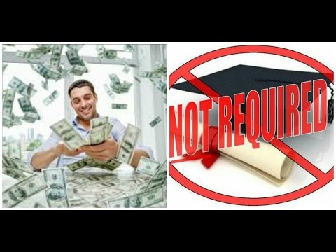 Top 7 great paying-jobs you can get in the UK WITHOUT A DEGREE/QUALIFICATION! Top 7 great paying-jobs you can get in the UK WITHOUT A DEGREE/QUALIFICATION!