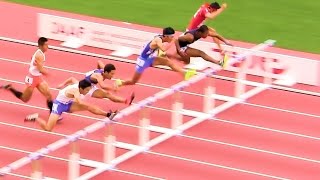 2016ジュニア陸上男子 110ｍH 決勝 20161021