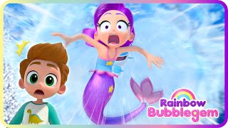 Episode 1 Highlight | Bang! Out of the World | Mermaid Princess Cartoon | Rainbow Bubblegem 🌈