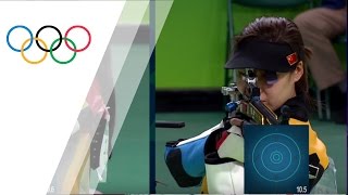 Germany's Engleder wins gold in Women's 50m Rifle 3 Positions