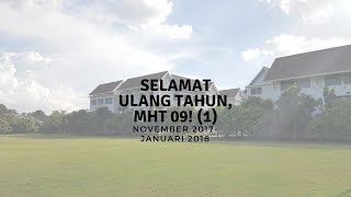 Video Ultah MHT 09 (November 2017-Januari 2018) (Part 1)