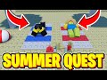 How To COMPLETE SUMMER QUESTS + GET AQUAMARINE/MARINE AMULET In Roblox Sols RNG!