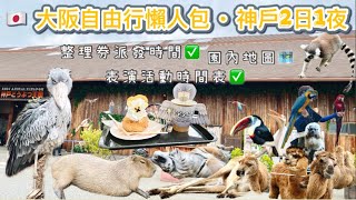 2024日本大阪自由行（1） | 神戶| 神戶動物王國 | 瀕危動物鯨頭鸛|神戶住宿推薦 ：Dormy元町多美迎酒店  | 懶人包🇯🇵