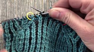 Learn a Right Slanting Brioche Decrease