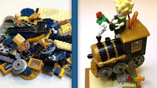 Steam Train - The Little Prince Build with Pantasy (not lego)