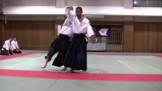 Aikido demonstration Makoto Ito Shihan in Edogawa, 2016