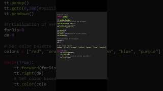 Python Tutorial: Creating a Mesmerizing Rainbow Virus Step by Step