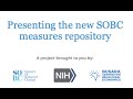 Presenting the SOBC Measures Repository