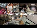 72-hour productive study vlog 📚 prelims ep. 01: studying & solving | college diaries