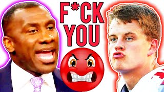 **RIP** 💔😢 Shannon Sharpe DESTROYS Joe Burrow for saying the Bengals will BEAT the Chiefs‼️🤬😤